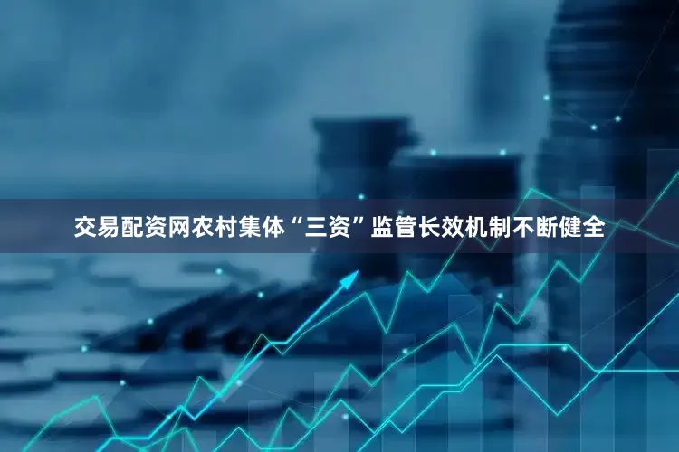 交易配资网农村集体“三资”监管长效机制不断健全