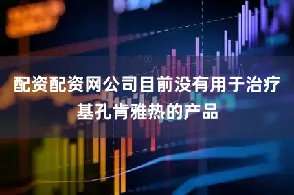 配资配资网公司目前没有用于治疗基孔肯雅热的产品